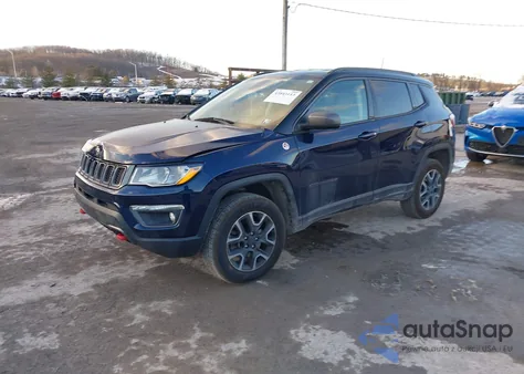 2019 Jeep Compass Trailhawk 4X4 from USA, damaged, VIN 3C4NJDDB7KT622428